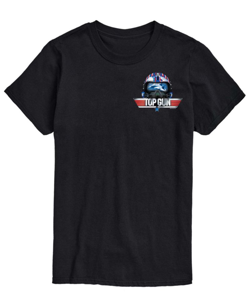 Men's Top Gun Maverick Helmet Graphic T-Shirt
