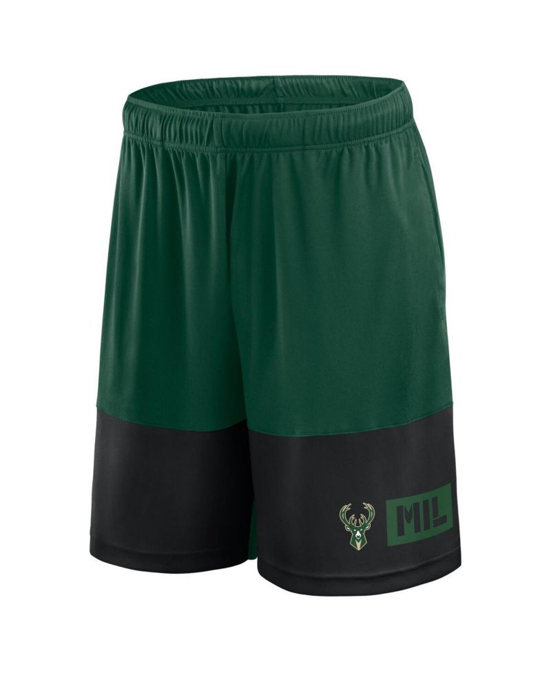 Men's Hunter Green Milwaukee Bucks Best of the Best Shorts