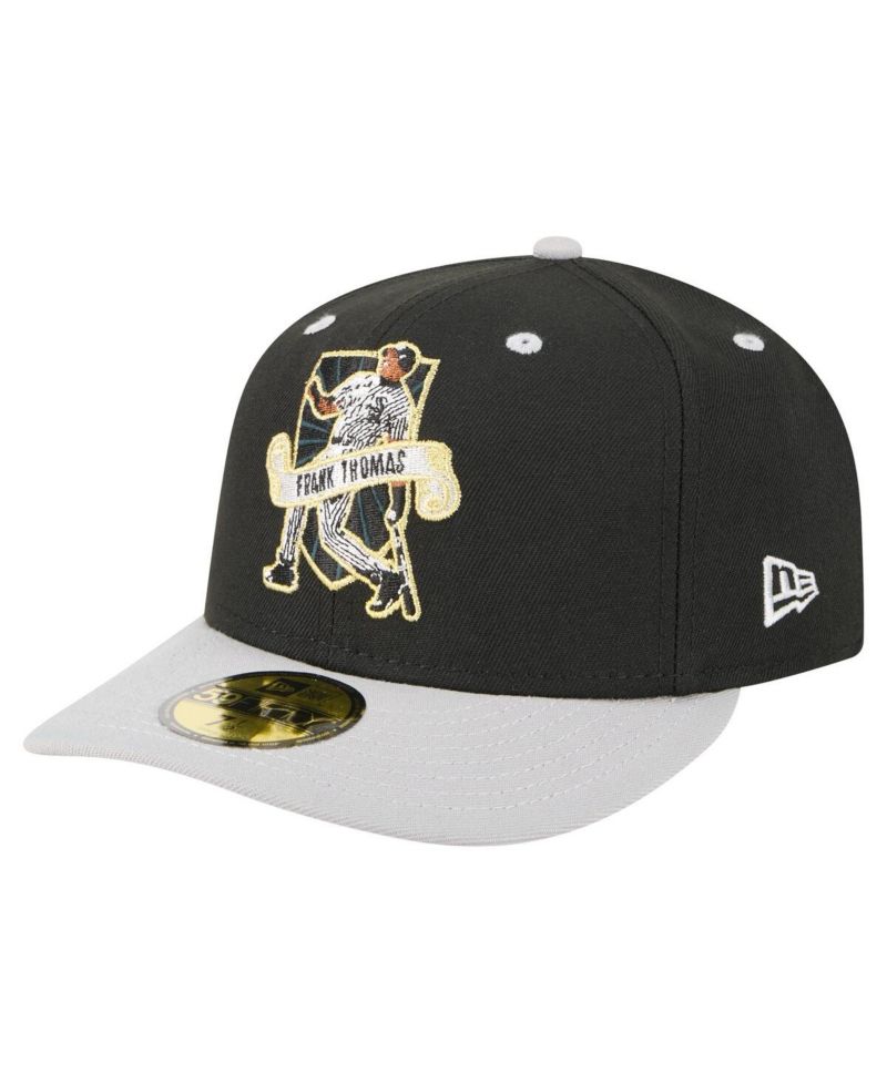 Men's Frank Thomas Black Chicago White Sox 59FIFTY Fitted Hat