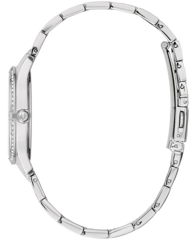 Women's Crystal Stainless Steel Bracelet Watch 32mm