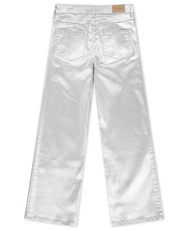 Girls Shine High Rise Wide Leg Jeans