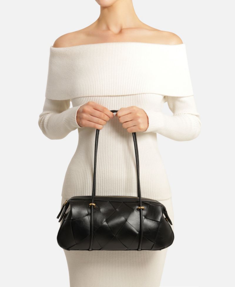 Sarah Large Leather Shoulder Handbag