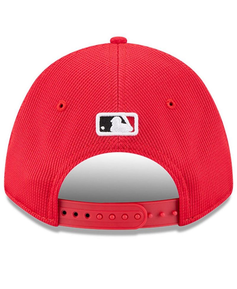 Men's Red Cincinnati Reds City Connect Batting Practice 9FORTY M-Crown Adjustable Hat