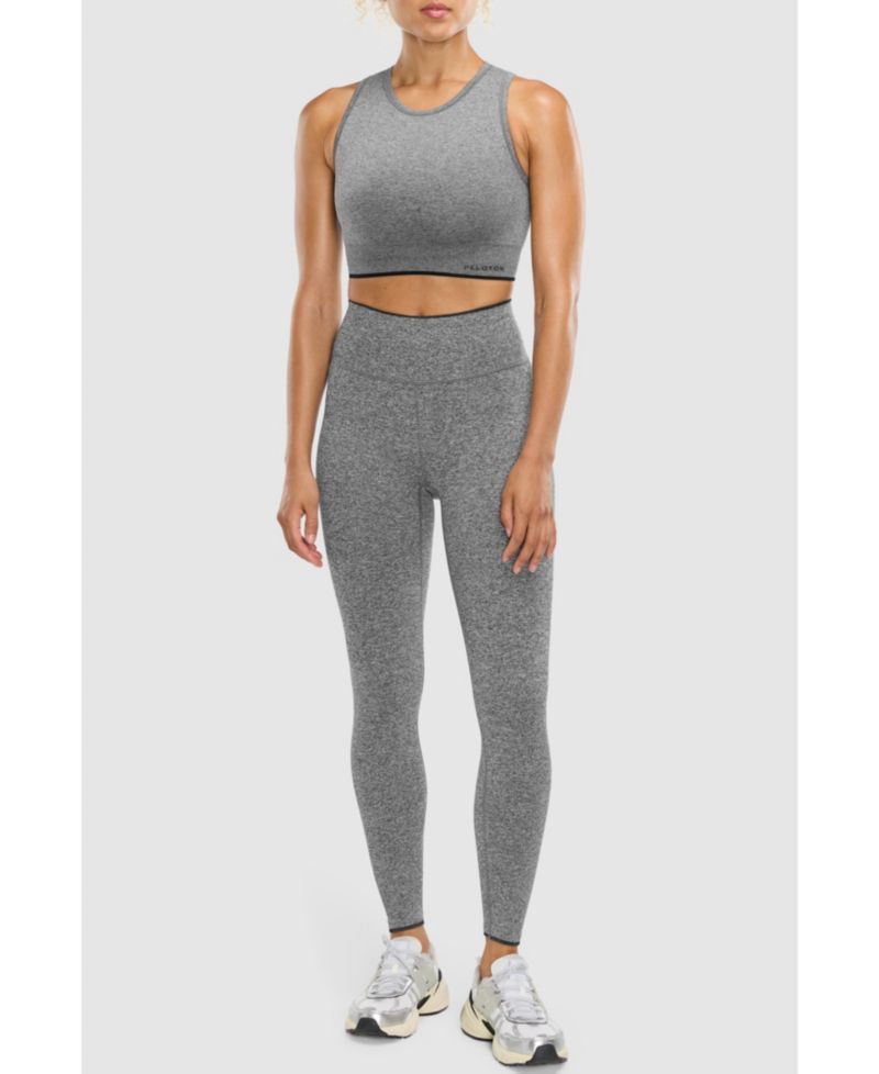 Women's Melange Micro Rib Seamless Legging