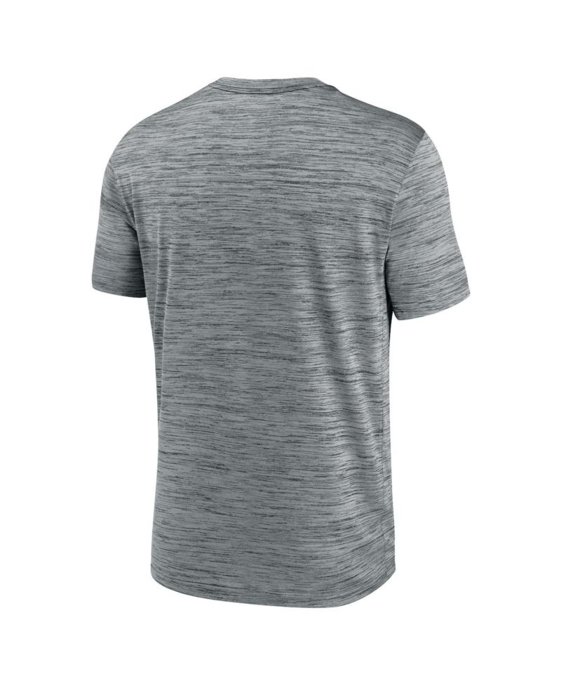 Men's Gray Cleveland Browns Velocity Performance T-shirt