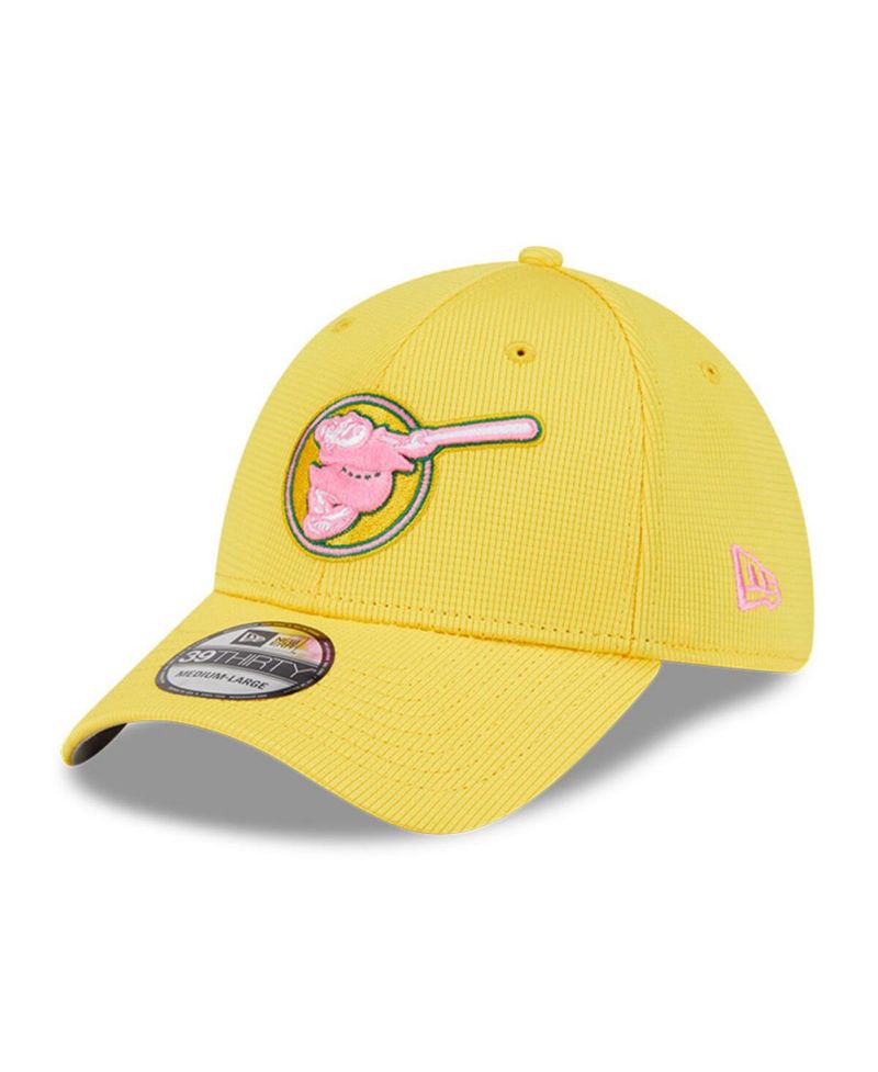 Men's Yellow San Diego Padres City Connect Batting Practice 39THIRTY Flex Hat