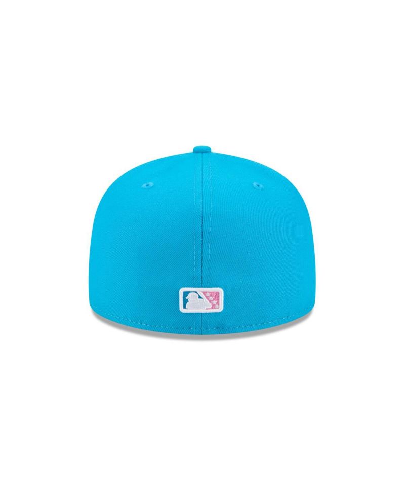 Men's Pink Jacksonville Jumbo Shrimp Theme Nights 59FIFTY Fitted Hat