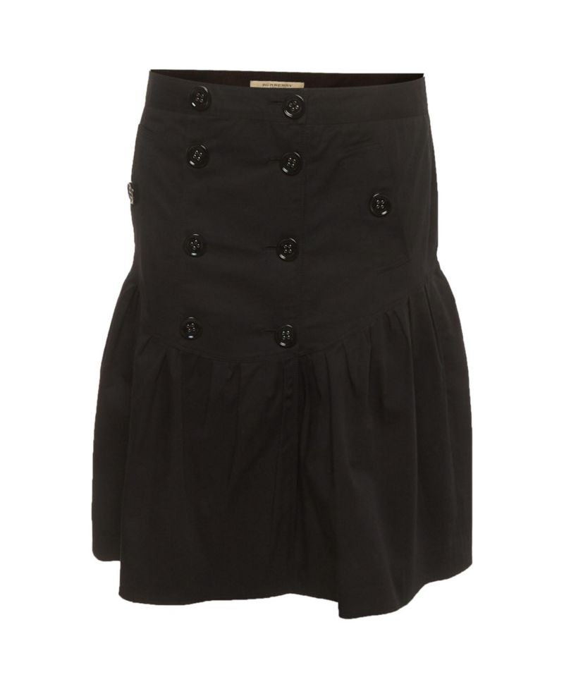 Women's Cotton Pleated Short Skirt