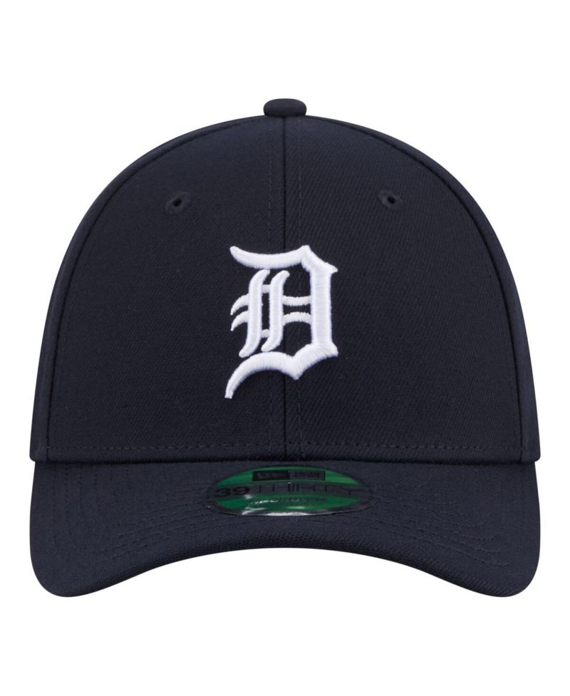 Men's Navy Detroit Tigers Player Replica 39THIRTY M-Crown Flex Hat