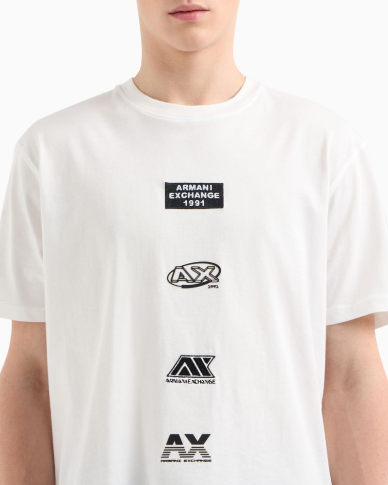 Men's Classic Fit Short Sleeve Stacked Logo Graphic T-Shirt
