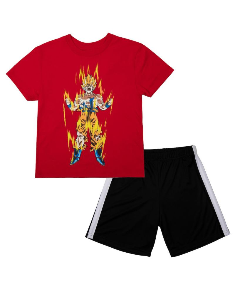 Boys 3-Pack Set - Includes Two Tees and Mesh Shorts-XXL