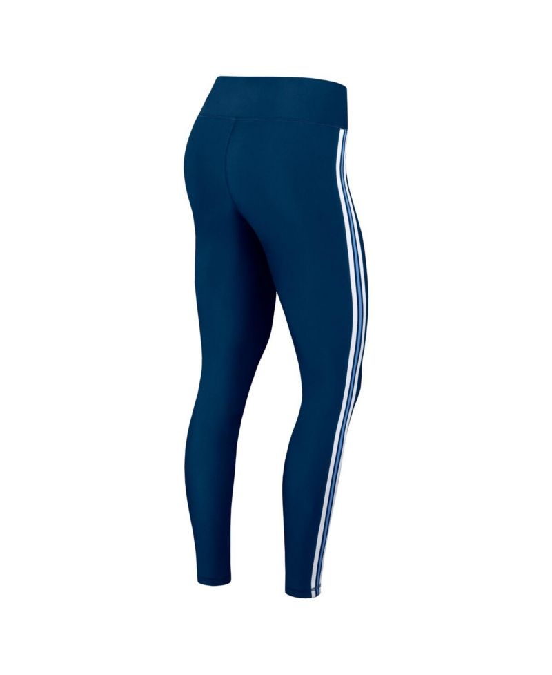 Women's Navy Tennessee Titans Color Block Leggings
