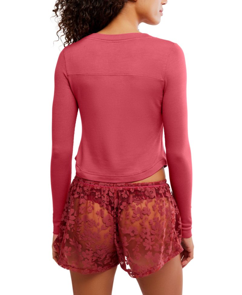 Women's Dream State Modal Long-Sleeve Henley Top