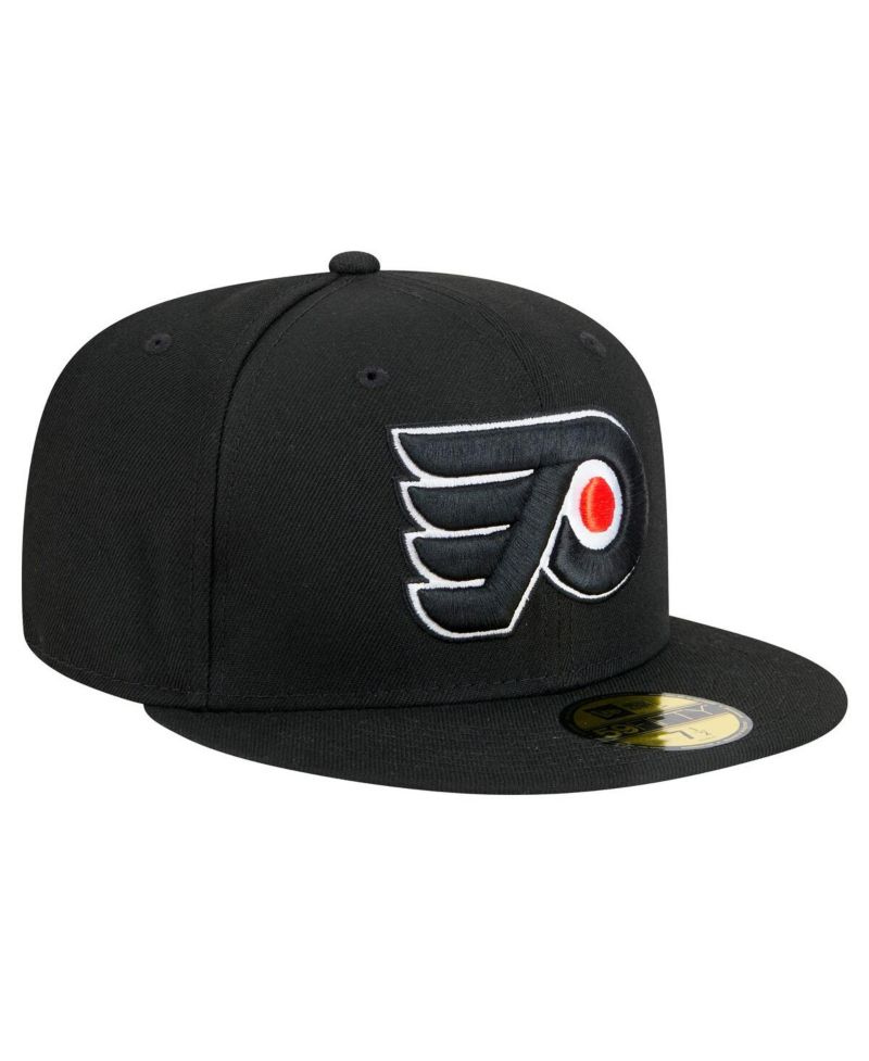 Men's Black Philadelphia Flyers Core 59FIFTY Fitted Hat