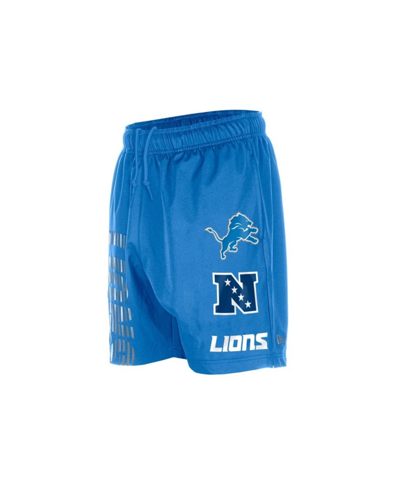 Men's Blue Detroit Lions Match Shorts