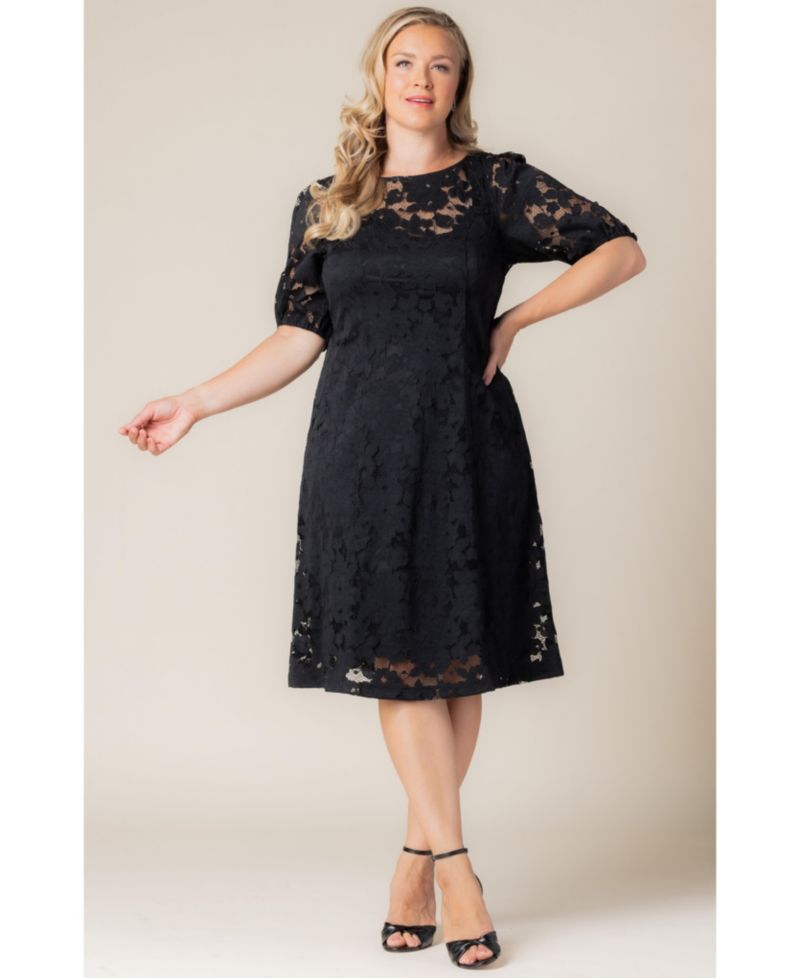 Plus Size Emma Lace Shift Dress