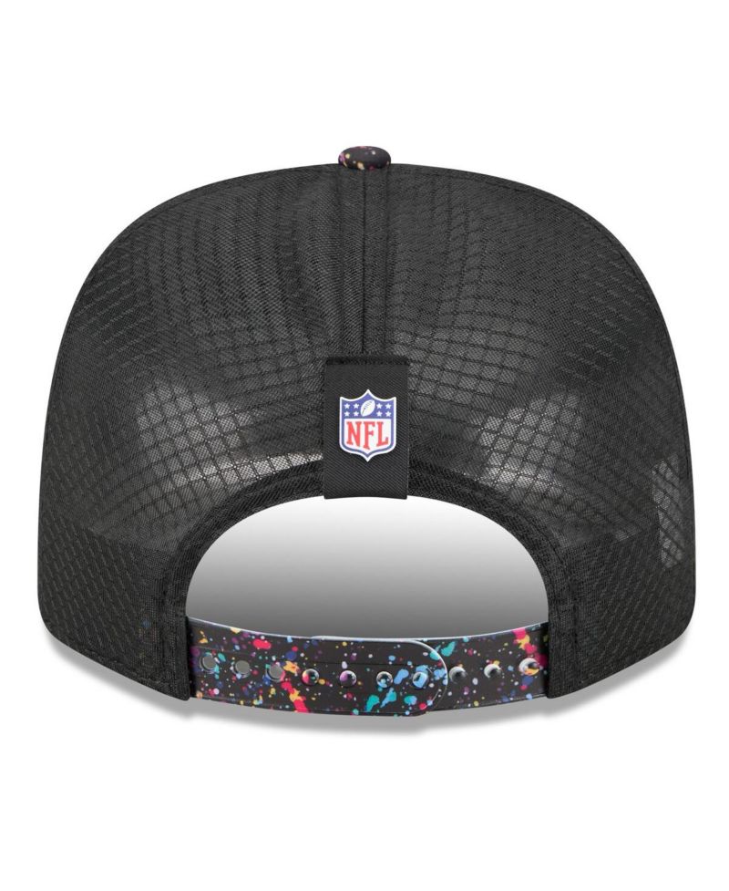 Men's Black New York Jets 2025 NFL Crucial Catch 9SEVENTY Adjustable Hat