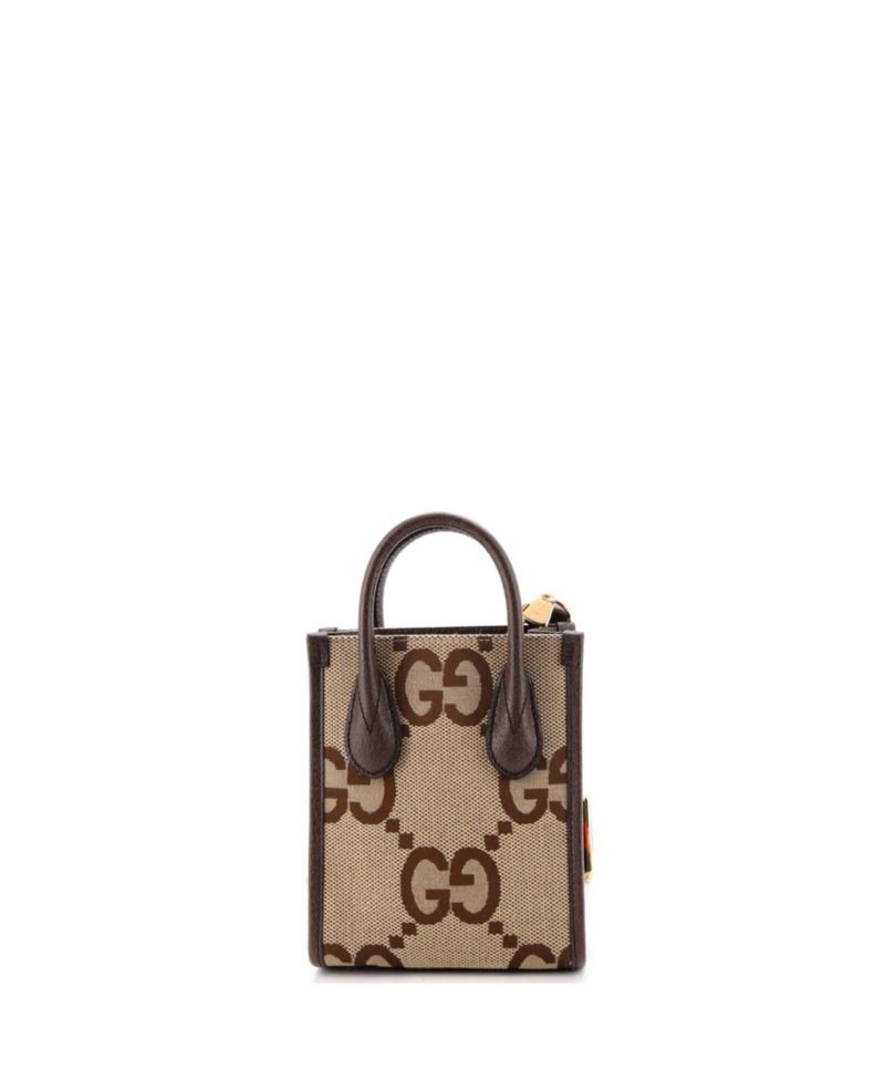 Mini Vertical Tote Jumbo GG Canvas