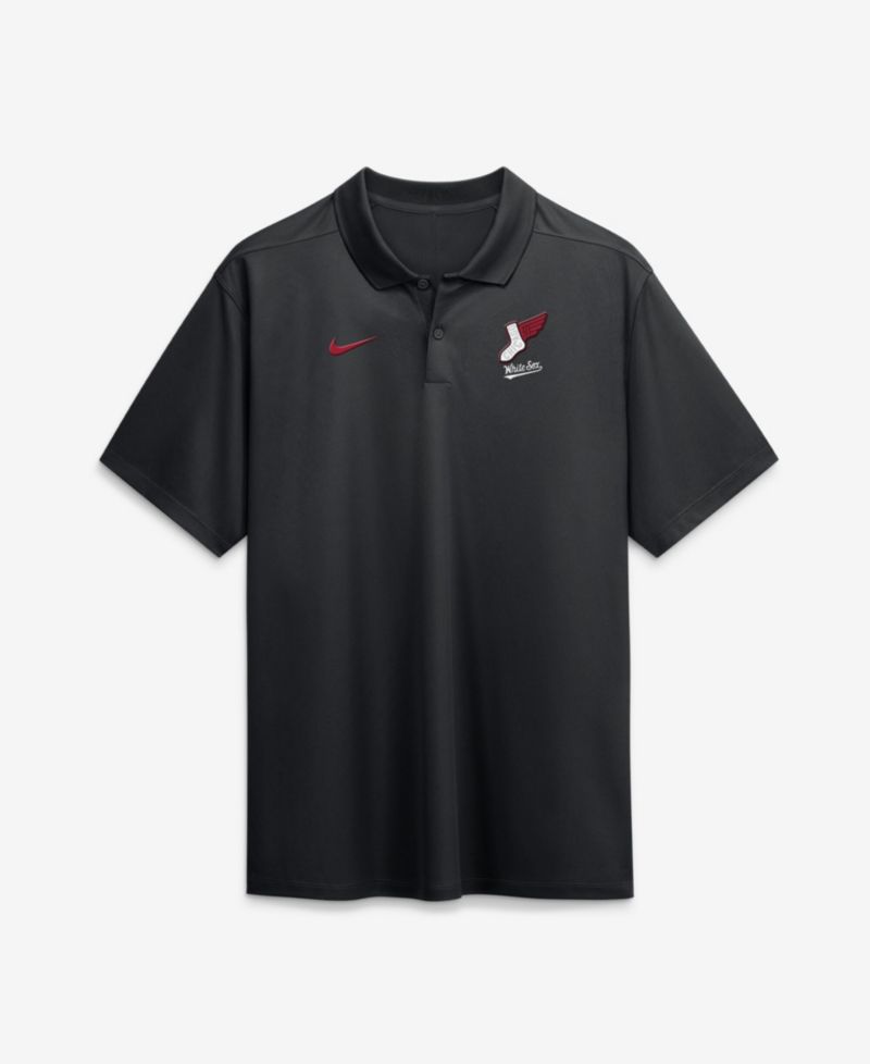 Men's Black Chicago White Sox City Connect Victory Dri-FIT Polo Shirt