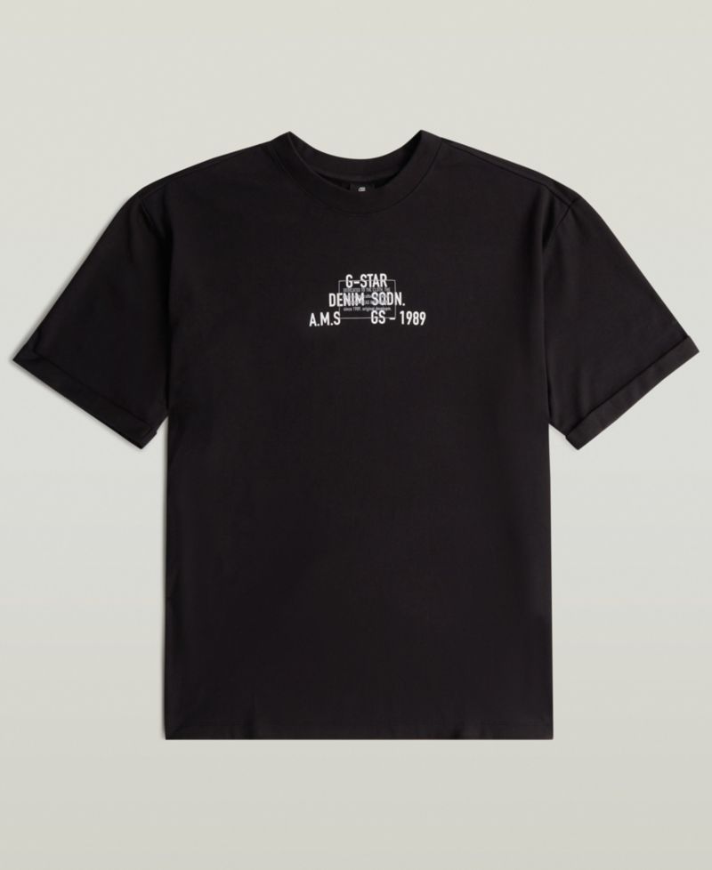 Men's Multi Technique Graphic Crewneck T-Shirt