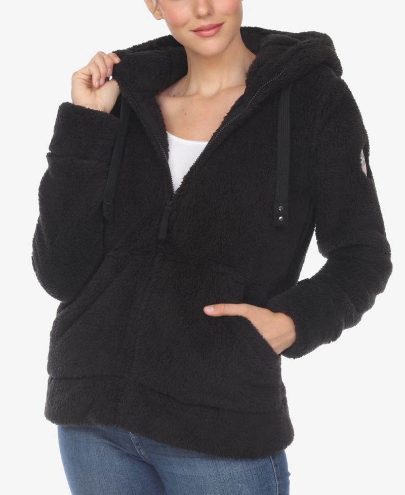 Women's Hooded Sherpa Jacket