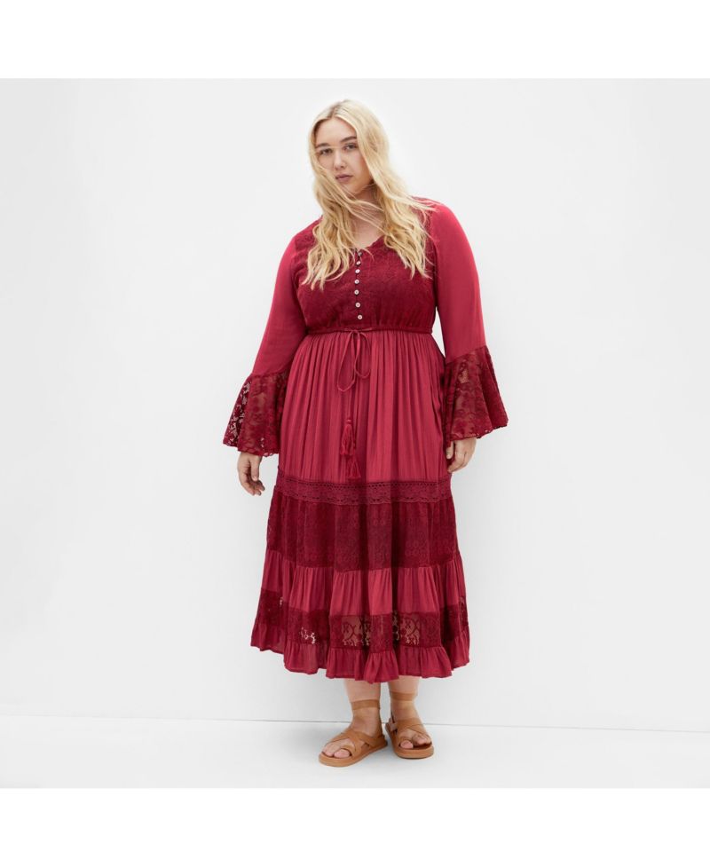Women's Tisha Lace Maxi Dress