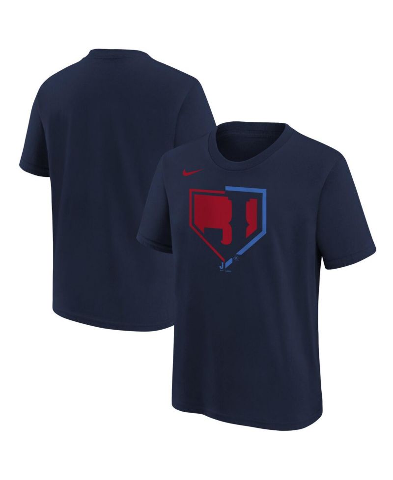 Big Boys and Girls Navy Japan Baseball 2026 World Baseball Classic Shield T-Shirt