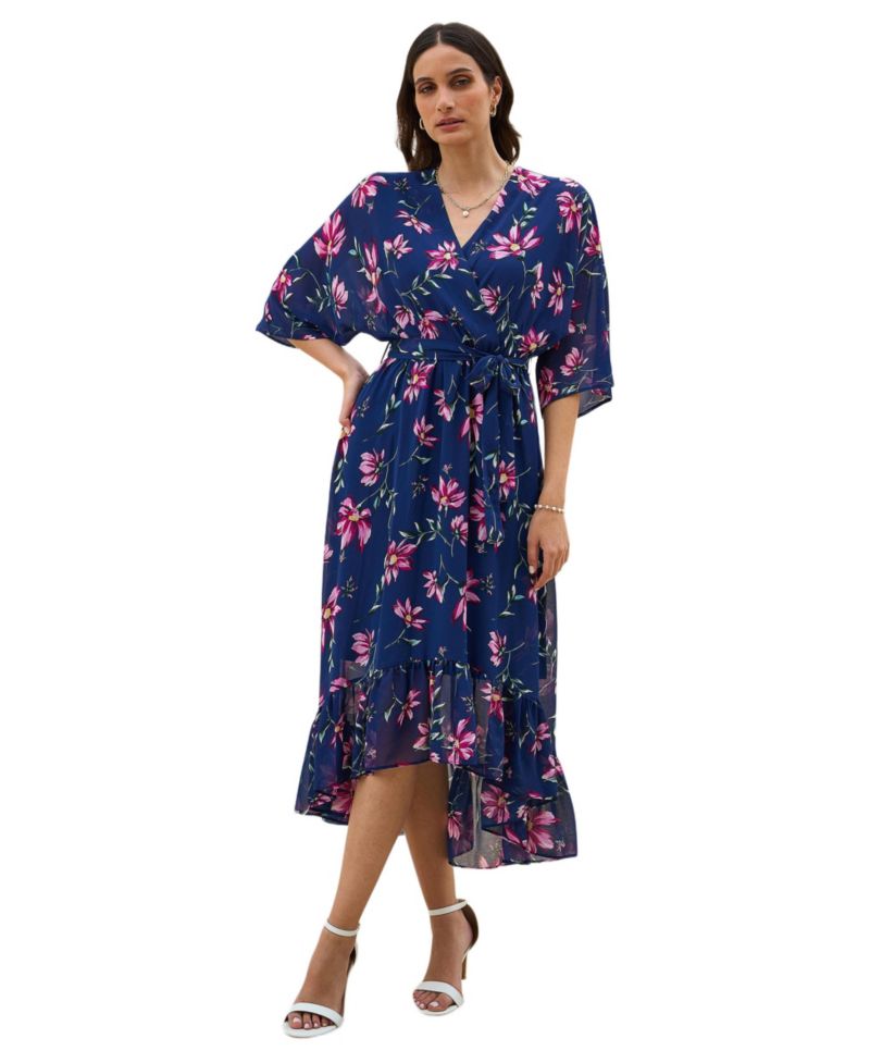 Women's Floral Midi Dress