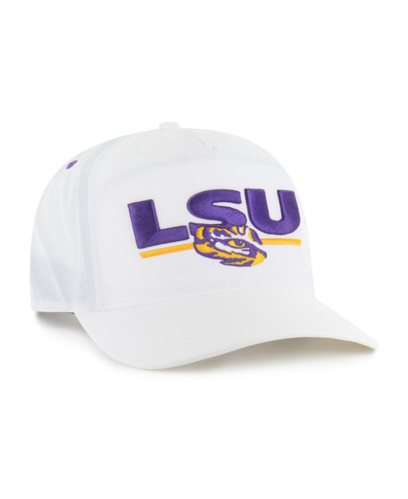 Men's and Women's '47 White LSU Tigers brrr&deg; Expressway Hitch Adjustable Hat