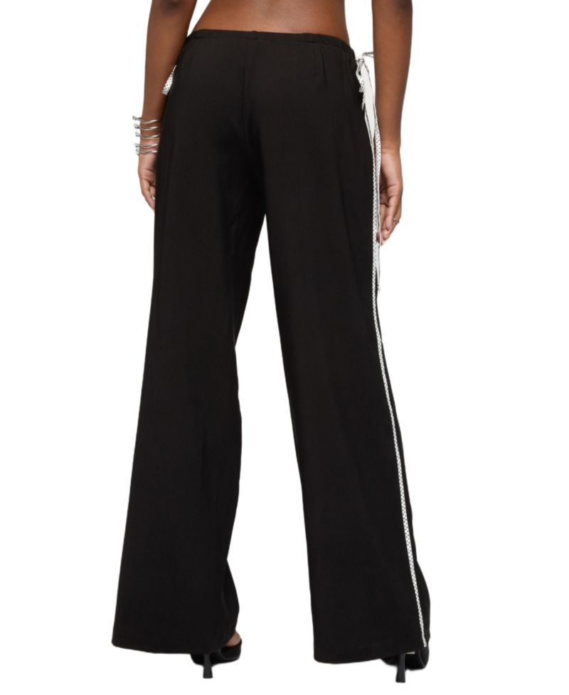 Women's Mikah Dotted Ribbon Wide Leg Pants