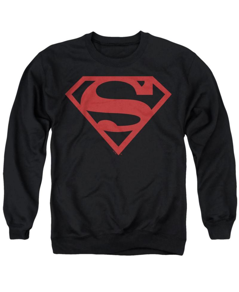 Men's Shield Graphic Crewneck Cotton Sweatshirt