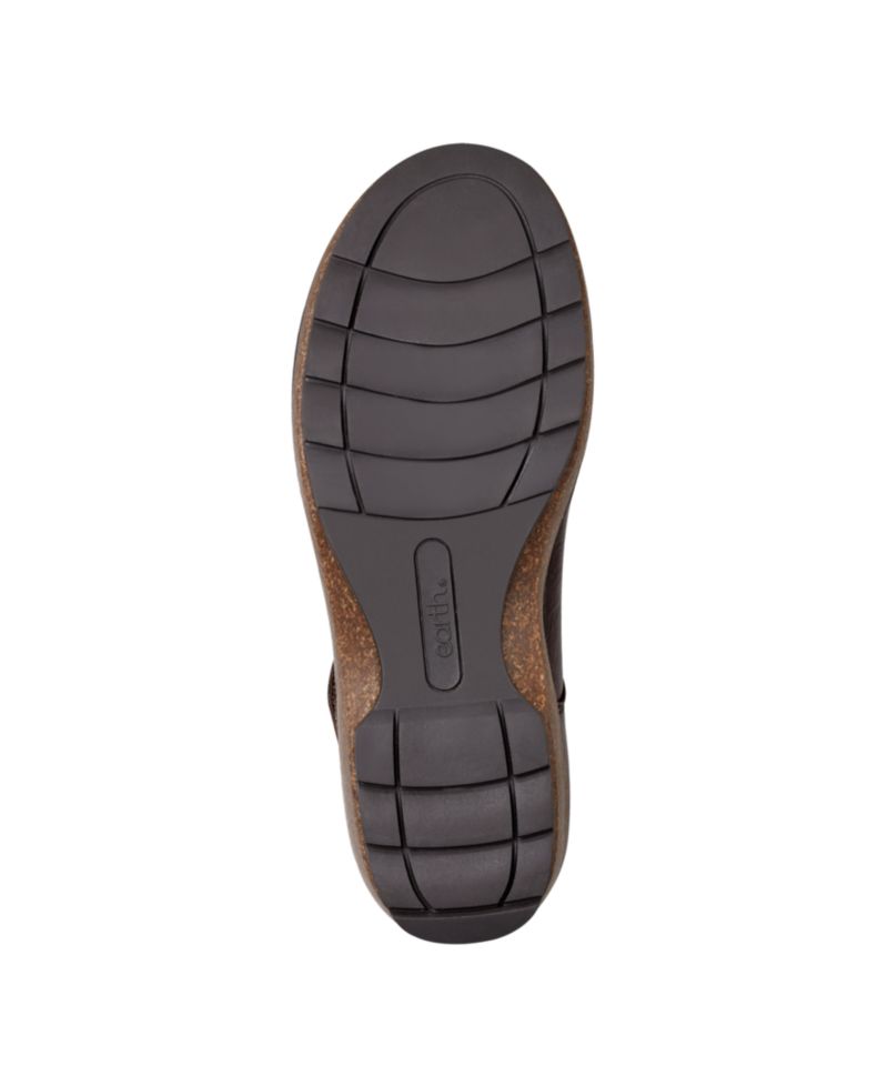 Women's Kalece Leather Stitched Mary Jane Flats