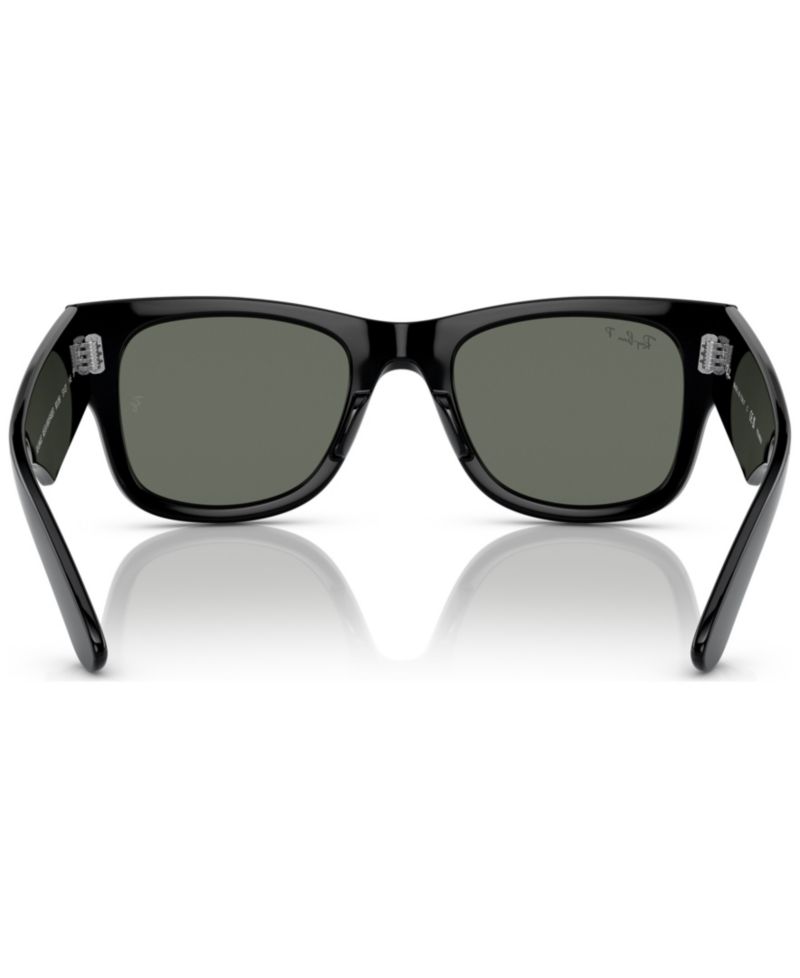 Unisex Mega Wayfarer 51 Polarized Sunglasses