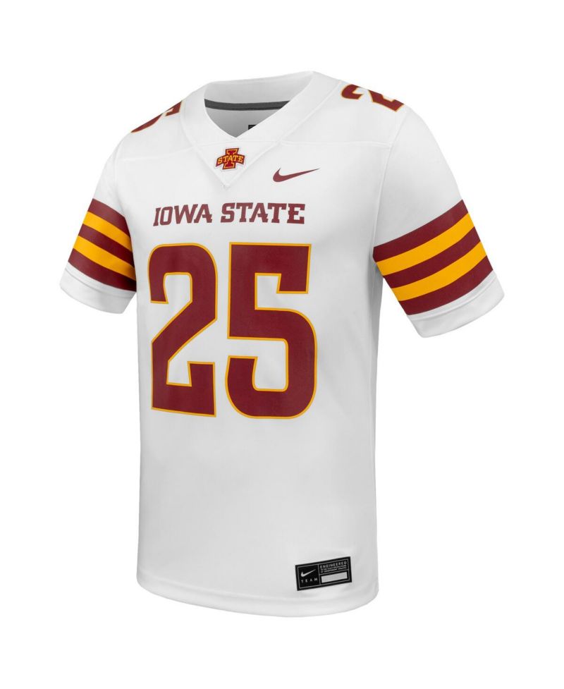 Men's White Iowa State Cyclones Untouchable Replica Game Jersey