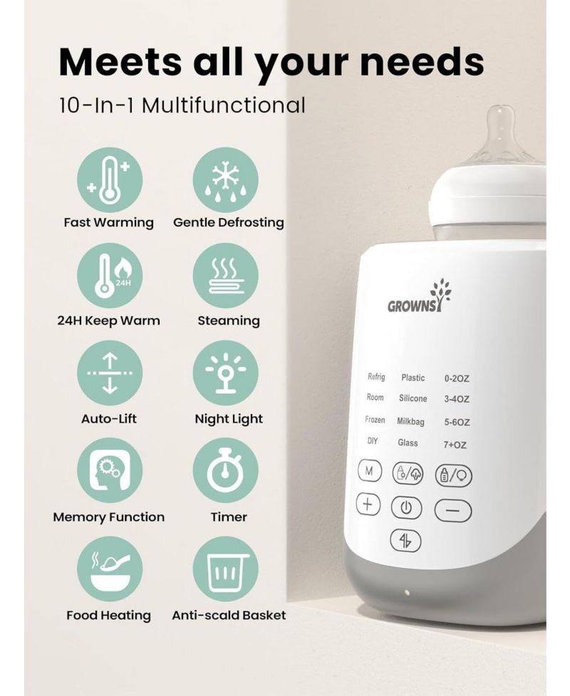 Nutri Auto-Lifting Bottle Warmer