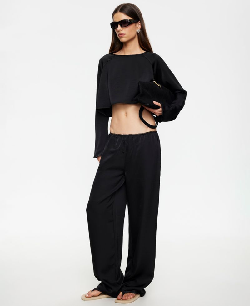 Women's Straight-Leg Pull-On Pants