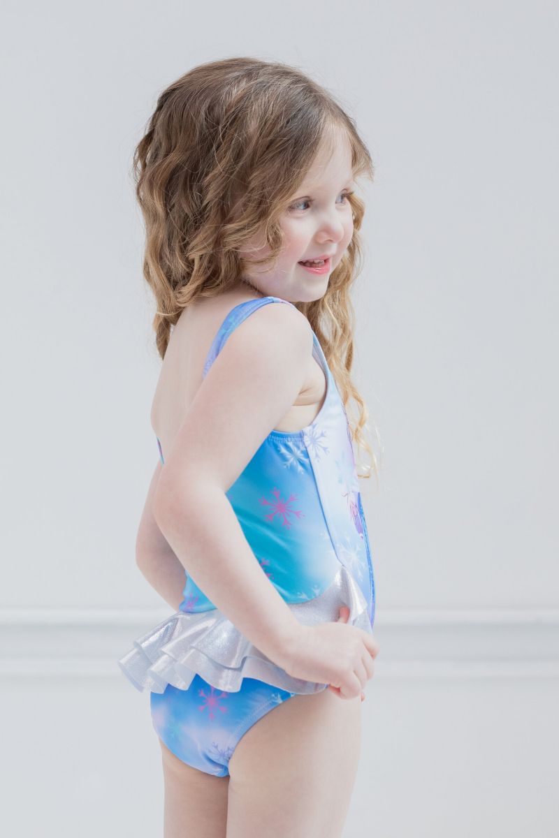Toddler Girls Sleeveless One Piece Swimwear