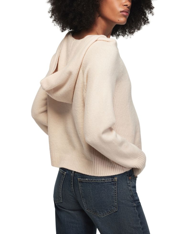 Women's Cloud Soft Hooded V-Neck Pullover Hoodie