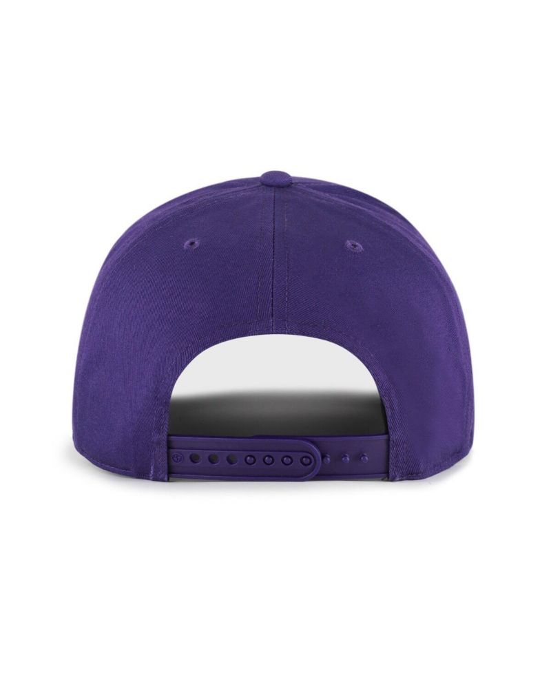 Men's Purple Clemson Tigers Script Fade Hitch Adjustable Hat