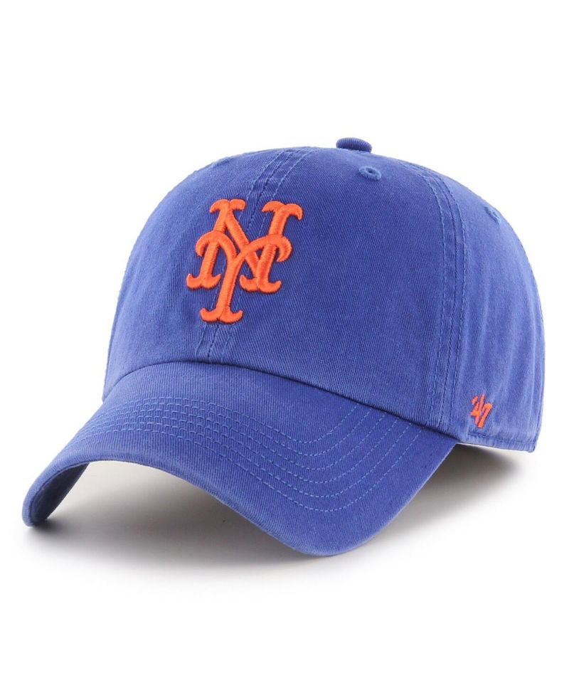 Men's Royal New York Mets Franchise Logo Fitted Hat