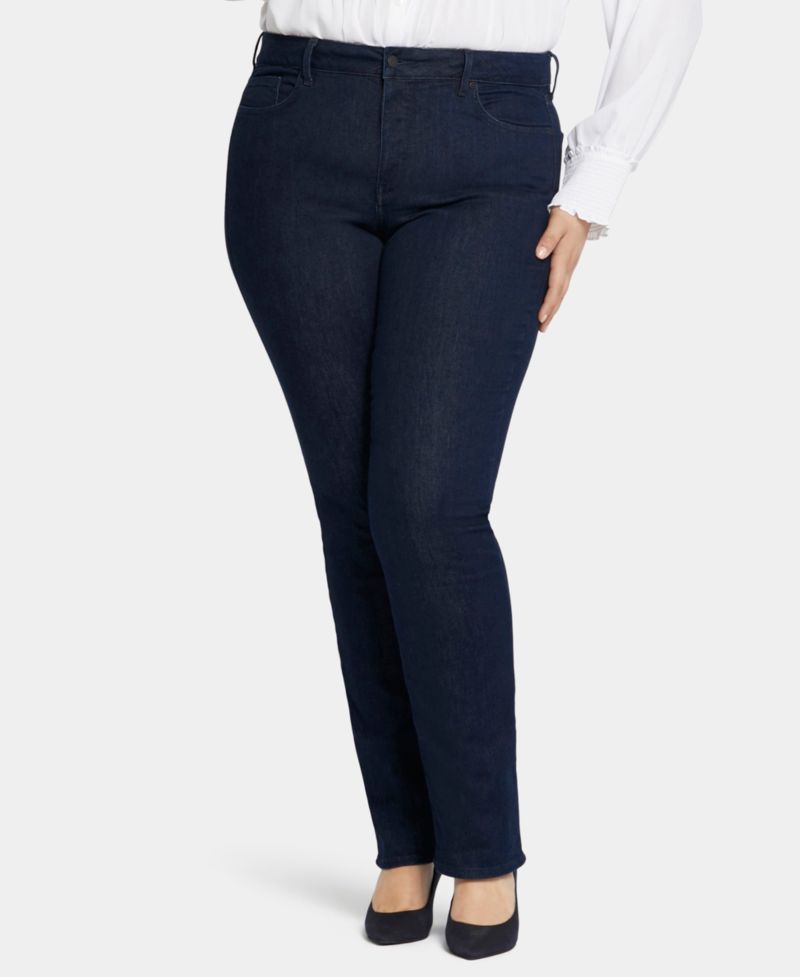 Plus Size Marilyn Straight Jean