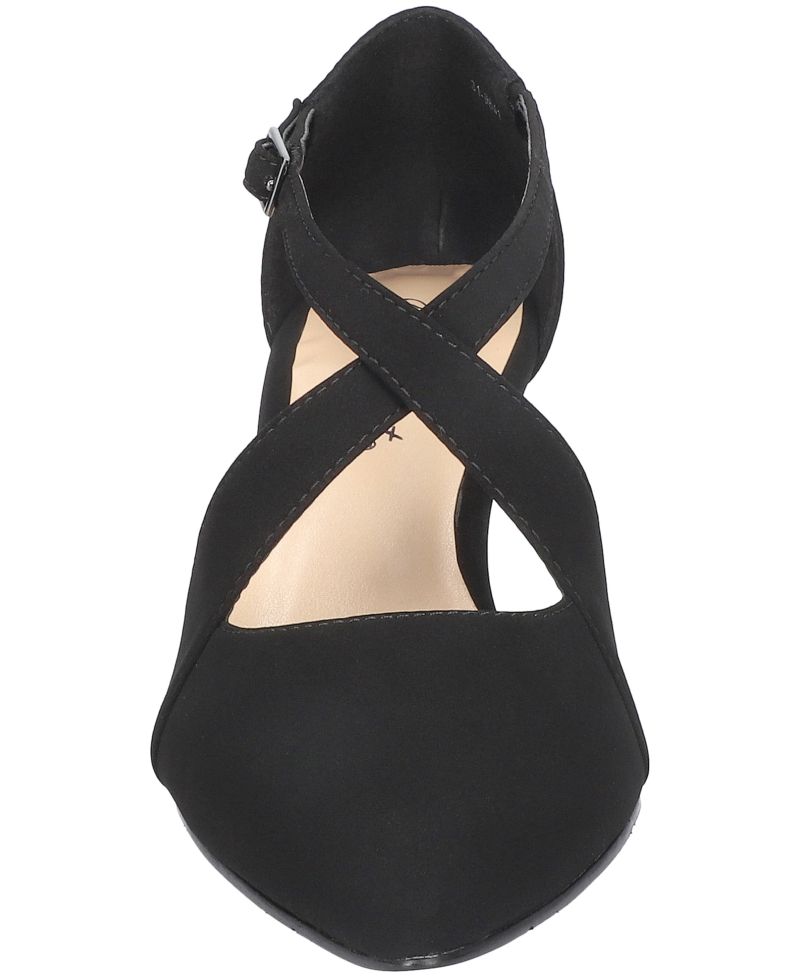 Women's Elegance Cross Strap Front Pumps