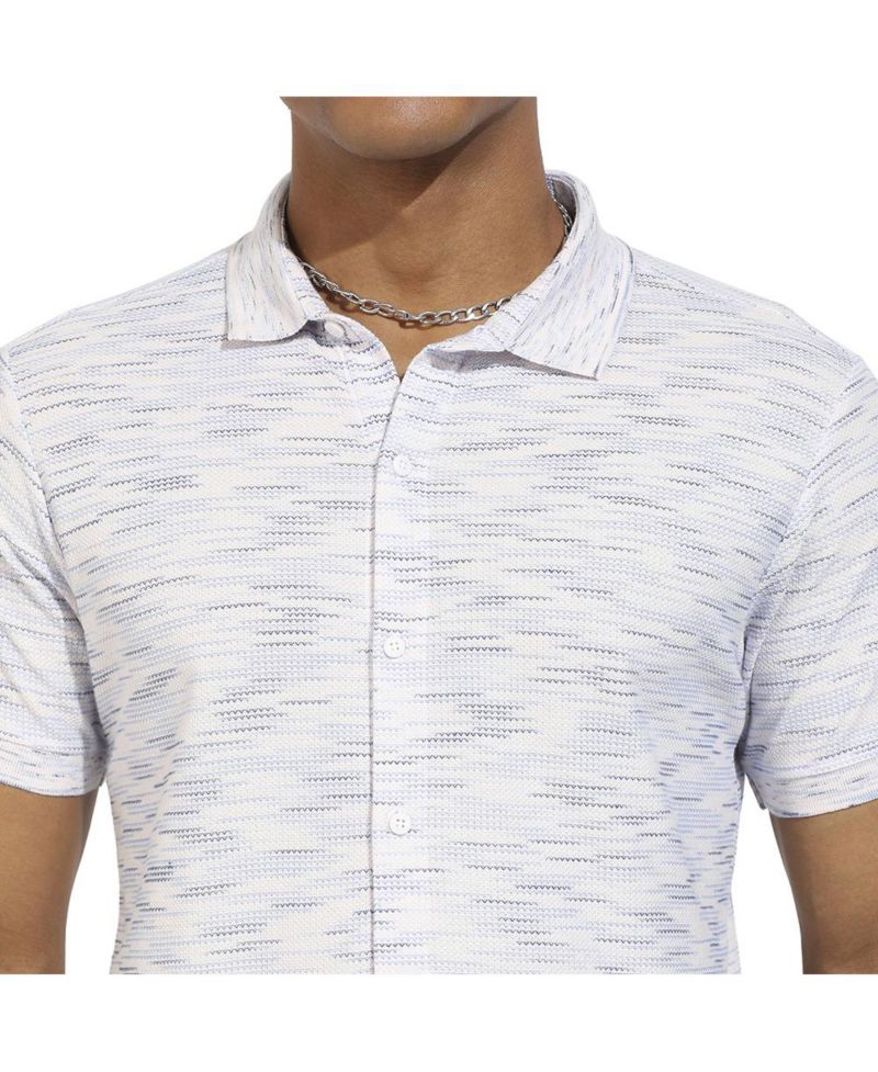 Men's Honeycomb Knit Shirt