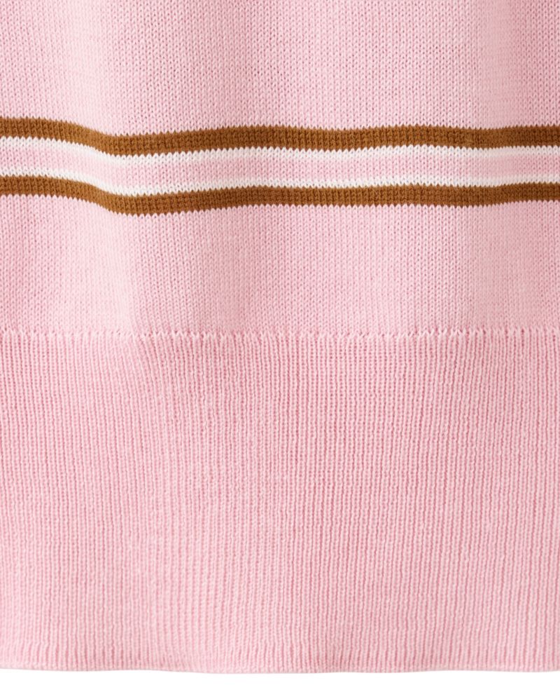 Women's Polo Long-Sleeve Loose-Fit Sweater