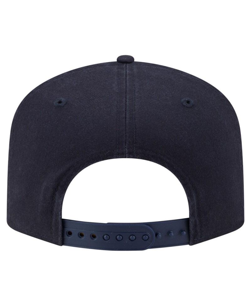 Men's Navy Seattle Mariners Stacked 19TWENTY Adjustable Hat