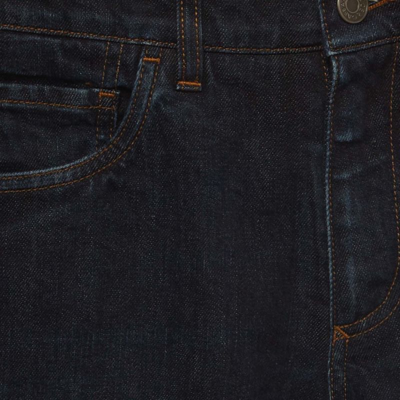 Dolce & Gabbana Women's Mid-Rise Straight-Leg Dark-Rinse Jeans