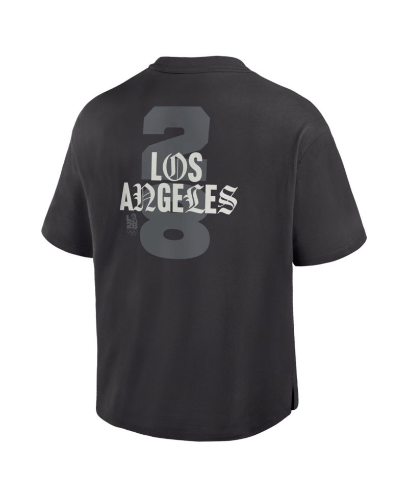 Men's Gray LA28 Summer Olympics Type Play T-Shirt