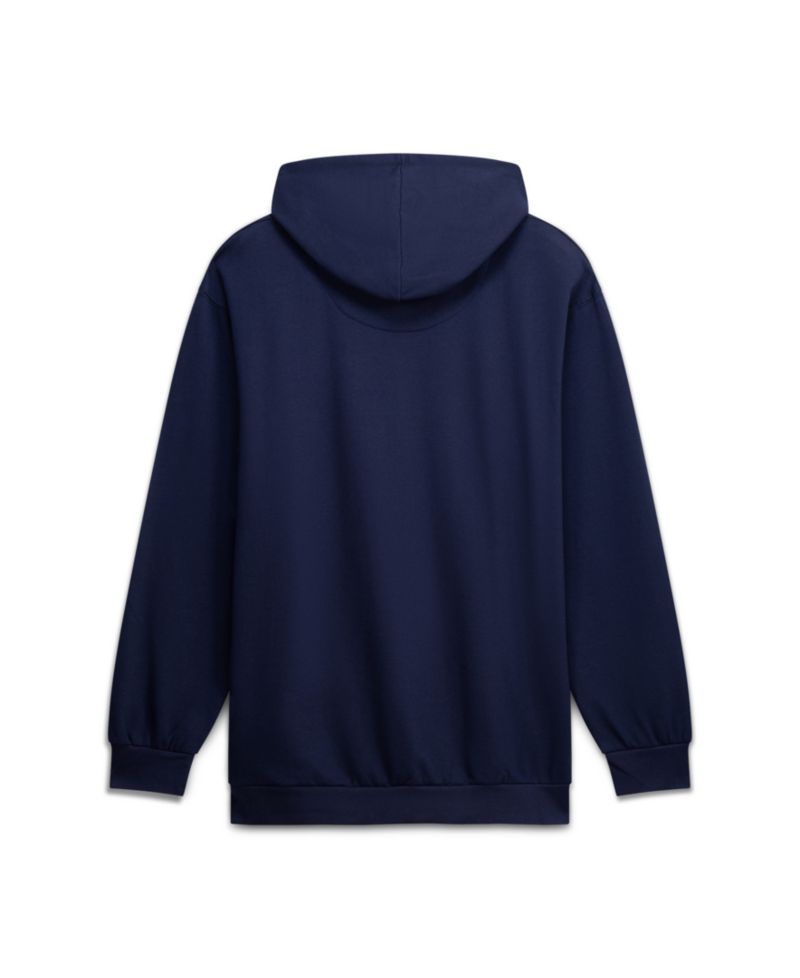Men's Navy Detroit Tigers Big & Tall Heart & Soul Hoodie