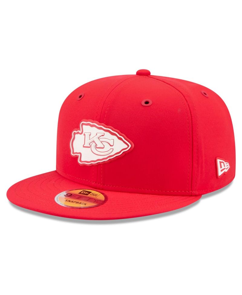 Men's Red Kansas City Chiefs 2026 Sideline 9FIFTY Snapback Hat