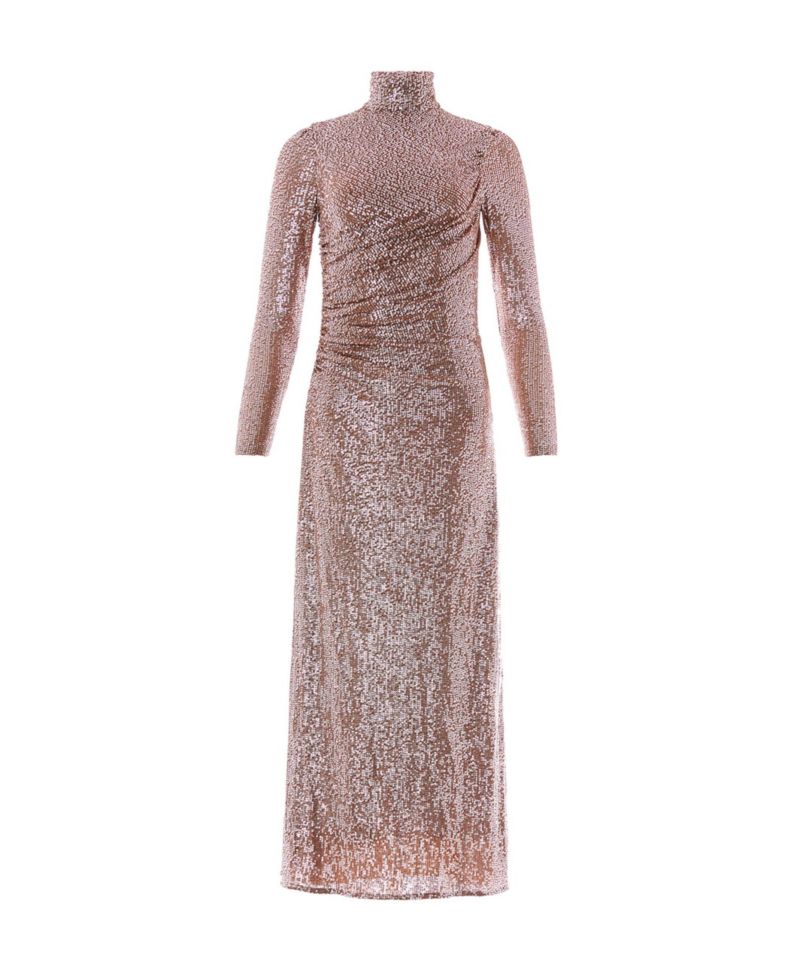 Women's Malia Sequin Turtleneck Gown
